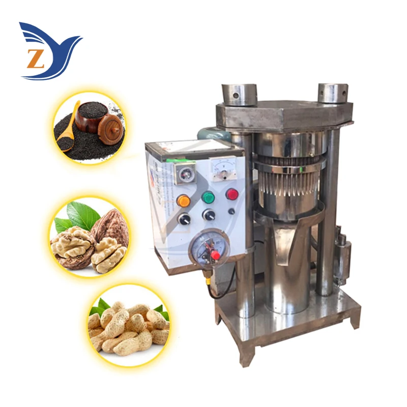 Hydraulic Oil Press Vertical Sesame Machine 150 Model Pressure Commercial Hemp Flaxseed Peanut Home Seeds Cold Extractor Process