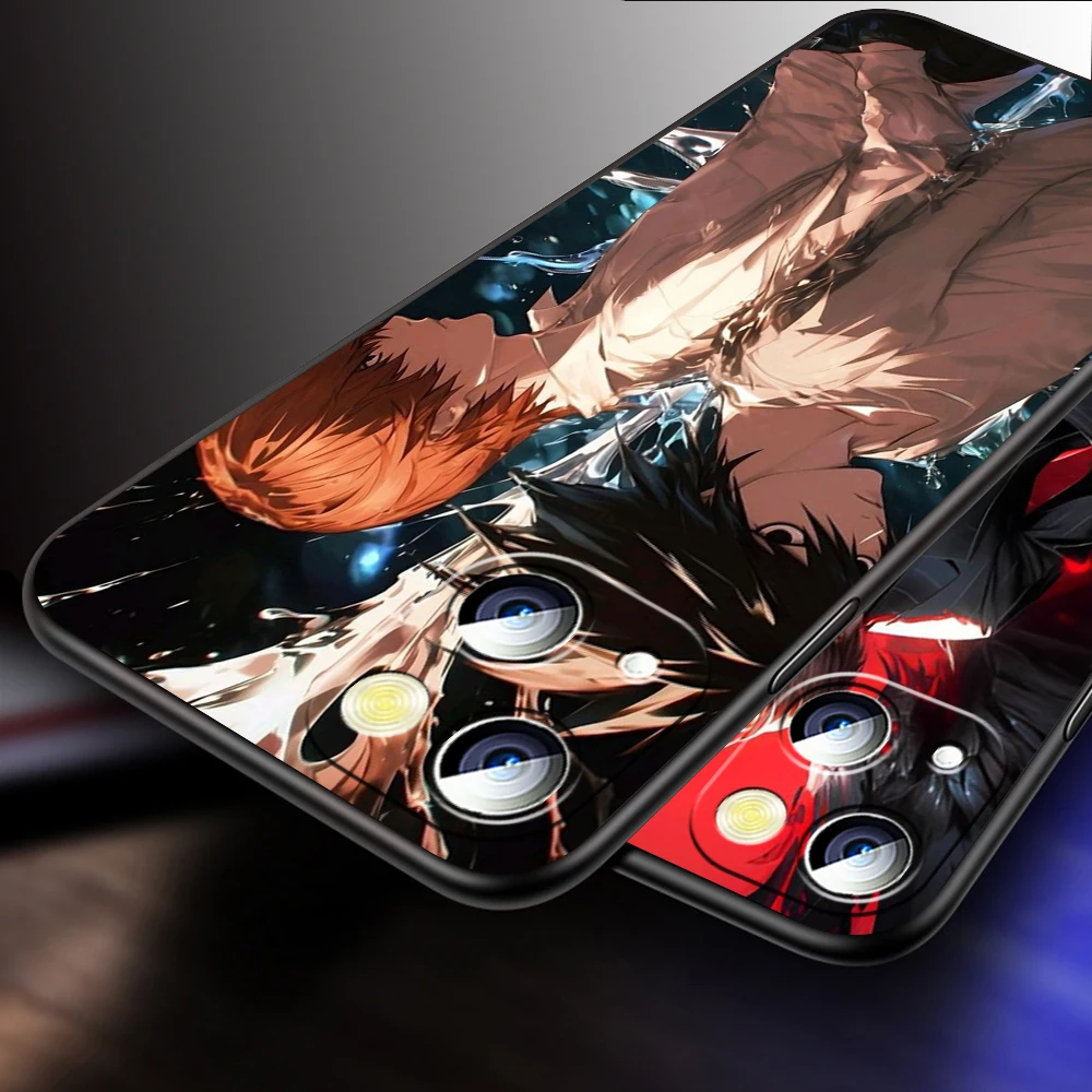 D-Death Note Cool Art For iPhone 15 14 13 12 11 XS XR X 8 7 SE Pro Max Plus Mini Black Funda Phone Case