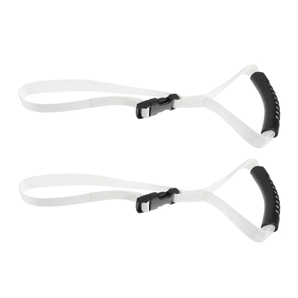 

2pcs Handle Assist For Elderly Ergonomic Car Door Handle With Adjustable Strap Portable Vehicle Support Handles For Seniors