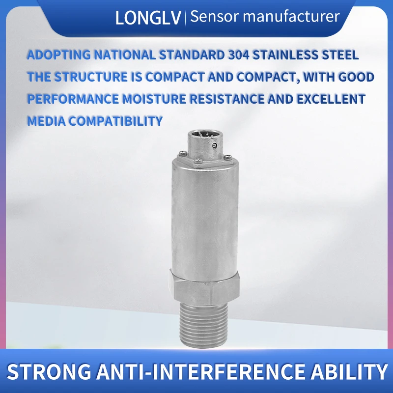 LONGLV PTL402 strain gauge sensore di pressione pipeline pressione olio idraulico di pressione dell'aria