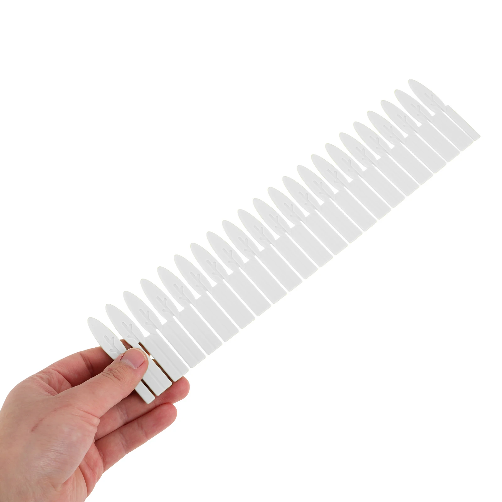 

4Pcs Adjustable Plastic Drawer Dividers Multipurpose Drawer Partition Boards Kitchen Bedroom Office Flexible Organizer