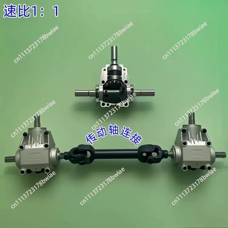 90 degree right angle gearbox T type turner gear reducer cutter right angle box