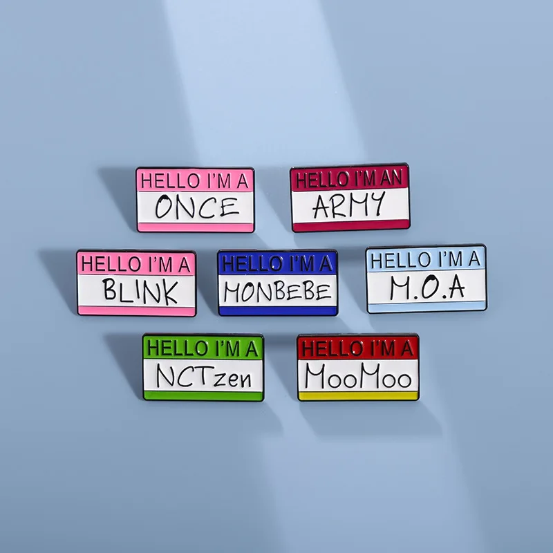 Здравствуйте-я-армейская-эмалированная-булавка-Корейская-эмалированная-брошь-в-стиле-k-pop-для-мальчиков-и-девочек-бриллиантовая-помощь-брошь-на-лацкан-значок-ювелирные-изделия-подарок-для-друзей
