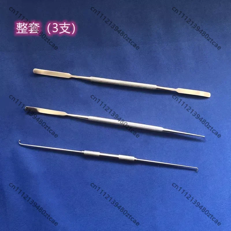 Medical nerve dissector, stainless steel orthopedic elevator and nerve retractor, surgical tool for separating nerve tissue