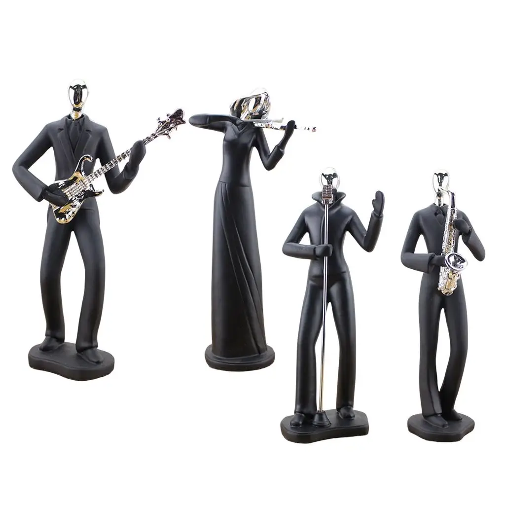 Creative Resin Music Art Character Model Sculpture Supplies Home Souvenirs