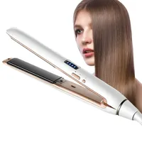 Professional Ceramic Hair Straightener LED Display Flat Iron 2 in 1 Hair Fast Straightening and Curling Irons Hair Styling Tools