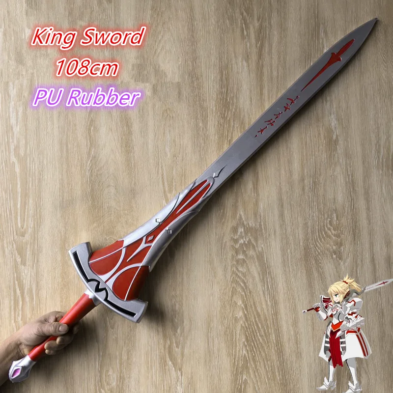 1:1 Cosplay épée de splendeur sabre épée destin rester nuit épée grand accessoire modèle cadeau en caoutchouc non aiguisé décor à la maison jouets