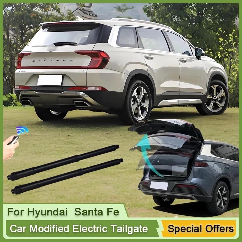 For Hyundai Santa Fe IX45 TM 2018~2023 Car Electric Tailgate Lift System Kit Auto Tail Gate Opener Automatic Lifting Rear Door