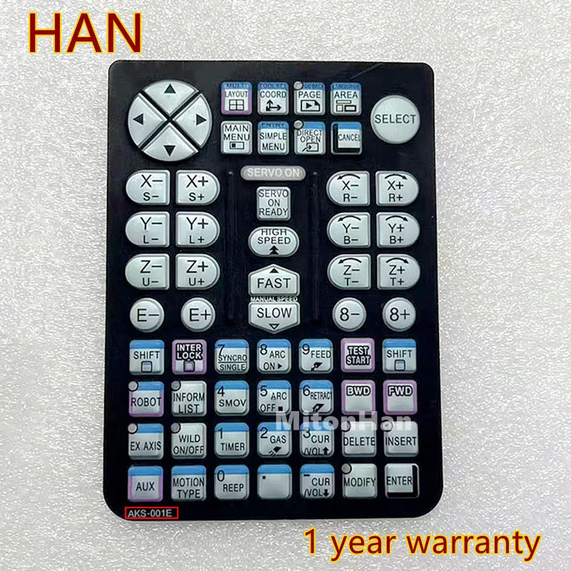 

AKS-001E Membrane Keypad Button Keyboard Film