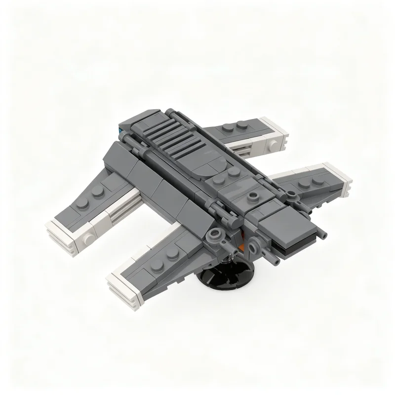 122 個 MOC ゼータシャトルアドベントデイホライズン季節のスターバトルおもちゃモデルビルディングブロックアーキテクチャクリスマスギフトアイデア