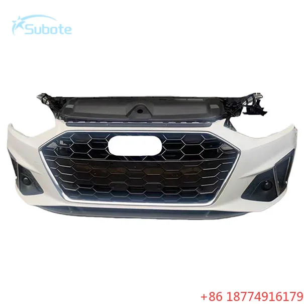 

Suitable for A4 Original Body Kit High-Quality Front Bumper with Grille Radiator Headlight and Front Bumper Assembly
