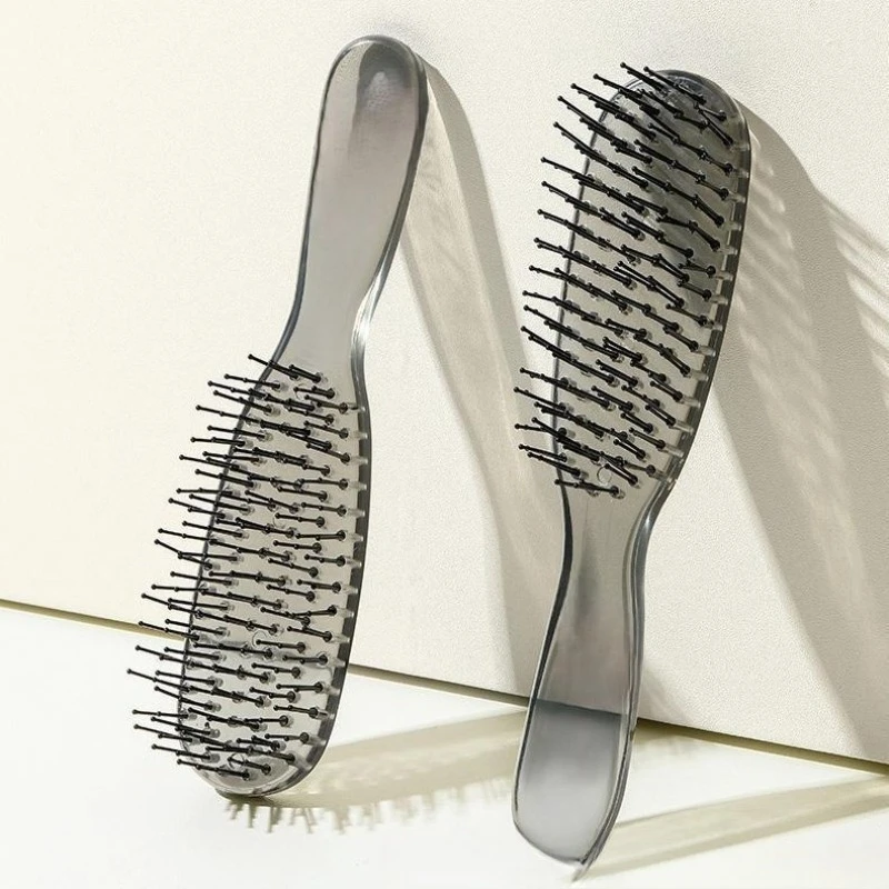 Scalp Massage Comb Anti-static Hair Brush Not Knotted Tangle Detangle Shower Portable Magic Handle Hair Combs Hairdressing Tools