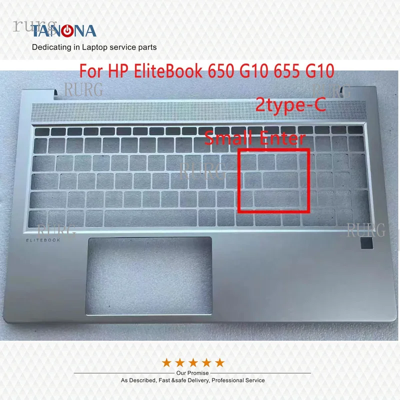 R+ New, compatible with FOR HP Elitebook 650 G10 655 G10, palm rest upper case, C-shaped cover, keyboard bezel