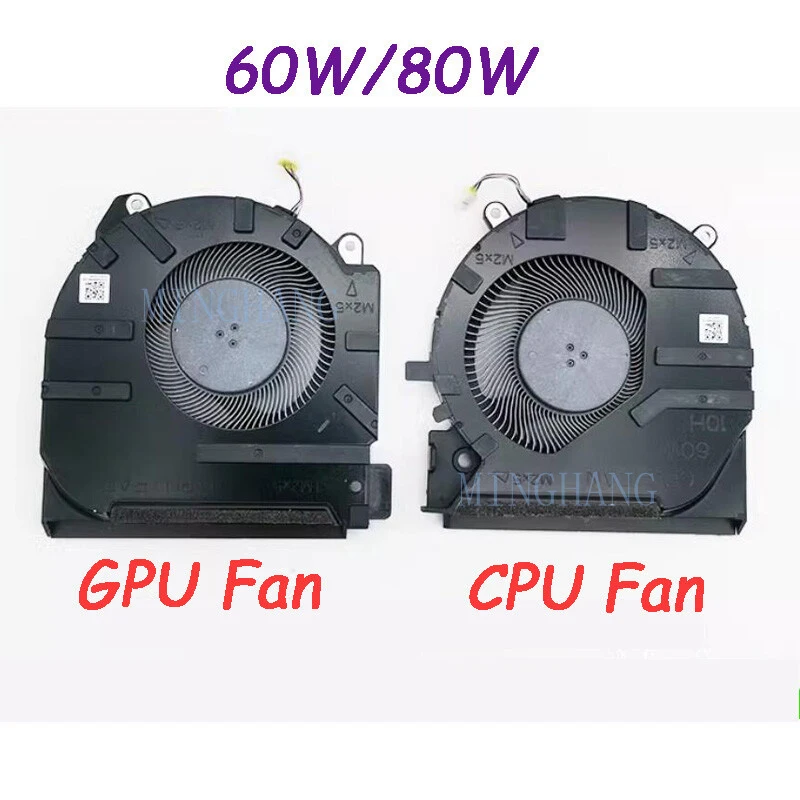 M   Cooling Fan 60W/80W CPU GPU Fan for HP 16-D 16-D0111TX TPN-Q263 M75721-001