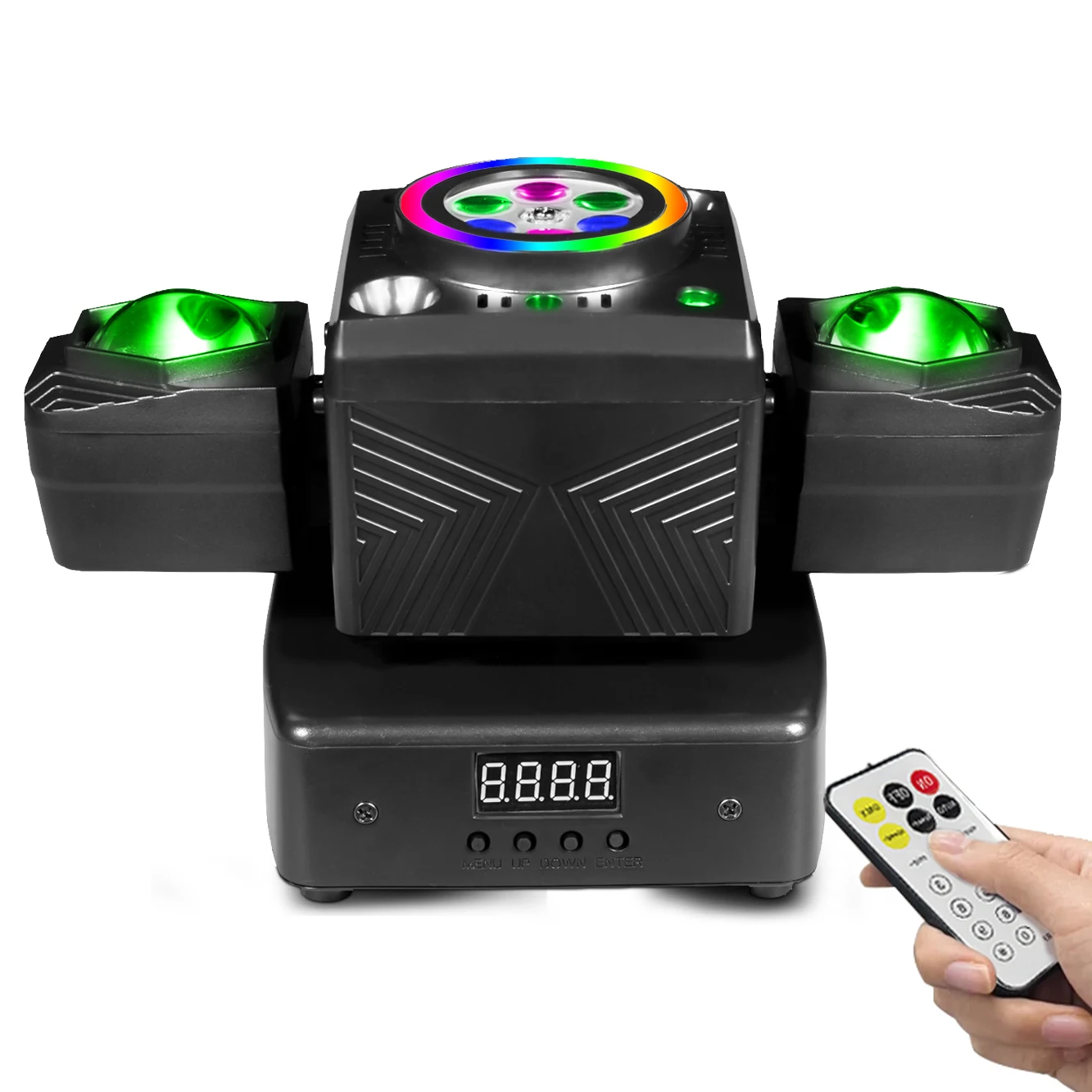 

New! Budget-friendly Disco Magic Ball Indoor RGBW Remote Dj Club Bar Equipment Sound Activated Holiday Decoration Party Laser