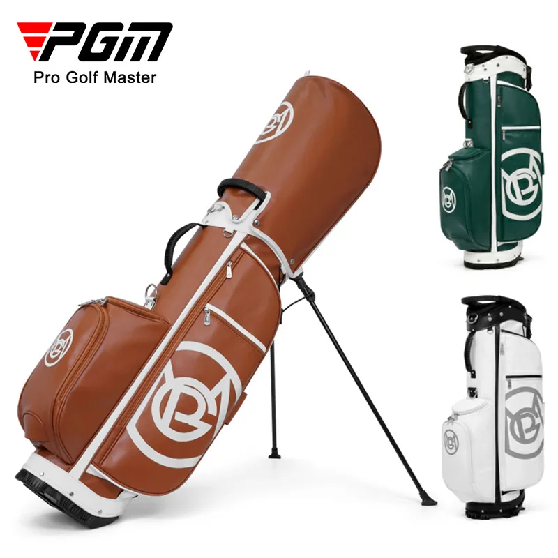 Pgm 2024 Grote Capaciteit Stand Carry Clubs Met Beugel Rek Tassen Vrouw Lichtgewicht Waterdichte Draagbare Golftas Qb128