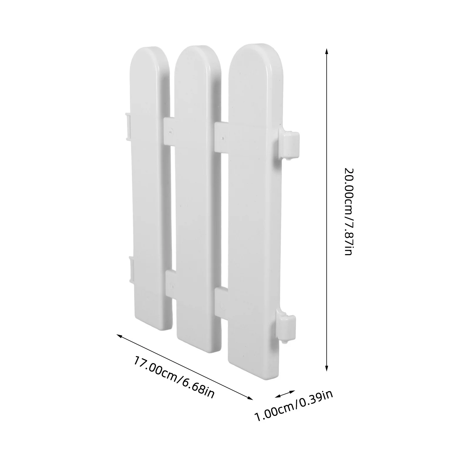 10 Buah Pagar Plastik Bahan Tahan Lama Dekorasi Taman Luar Ruangan Simulasi Pagar Rumput Halaman Pagar Rumput
