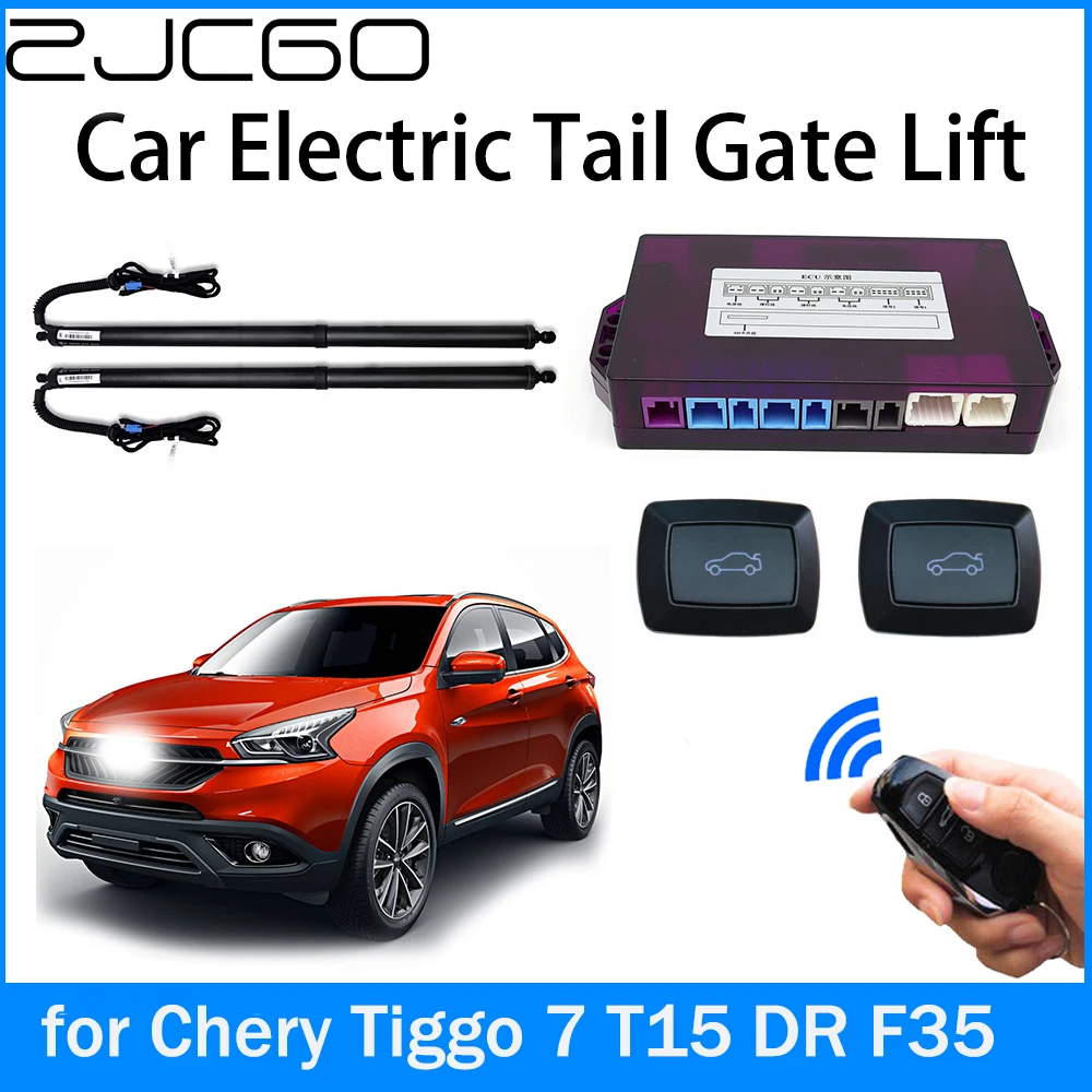 

ZJCGO Car Power Trunk Electric Suction Tailgate Intelligent Tail Gate Lift Strut for Chery Tiggo 7 T15 DR F35