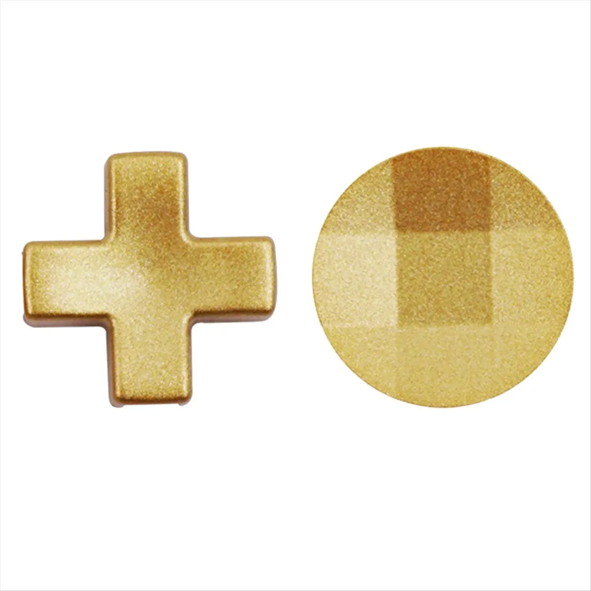 Welcome Deal~For Elite Series 2 2PCS D-Pad Gaming Metal Controller Parts Replacement Controller Component Set Gold