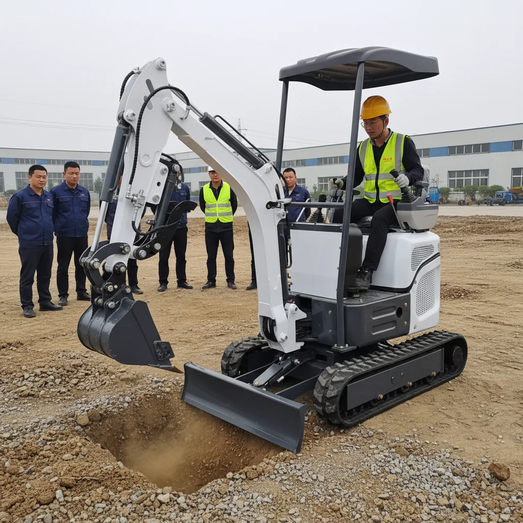 

1.1 Ton Micro Hydraulic Crawler Excavator 360 Degree Rotation Mini Digger Agricultural Machinery