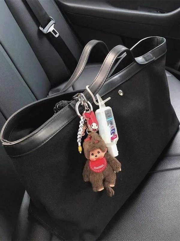 حقيبة كمبيوتر قماشية كبيرة السعة، تصميم جديد لعام 2025، حقيبة حمل للطلاب، حقيبة كتف عادية، حقيبة يد ناعمة قابلة للطي بلون واحد