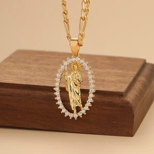 Personalisierte farbige Kragen Zircão, beliebtes Madonna -Design, elegant und leicht, luxuriös und vielseitig, neu, neu, neu, neu, neu, neu, neu, neu, neu, neu 8 Hauptverkaufskette Gema - №7