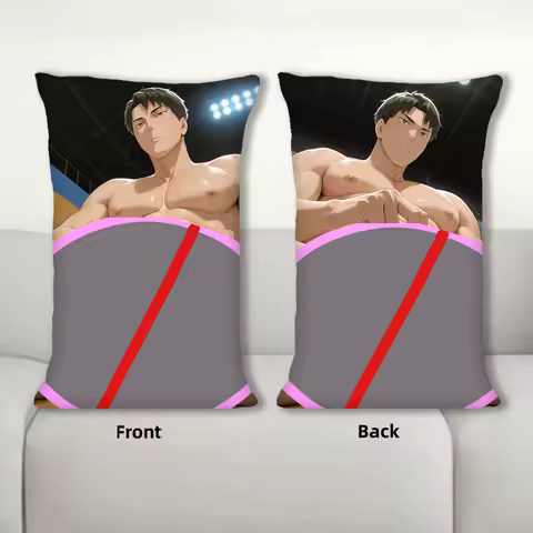Dakimakura Anime Volleyball Court Ushijima Wakatoshi Sofa Cushion Body Pillow Cover Double Side Print Bedding Throw Pillow Case