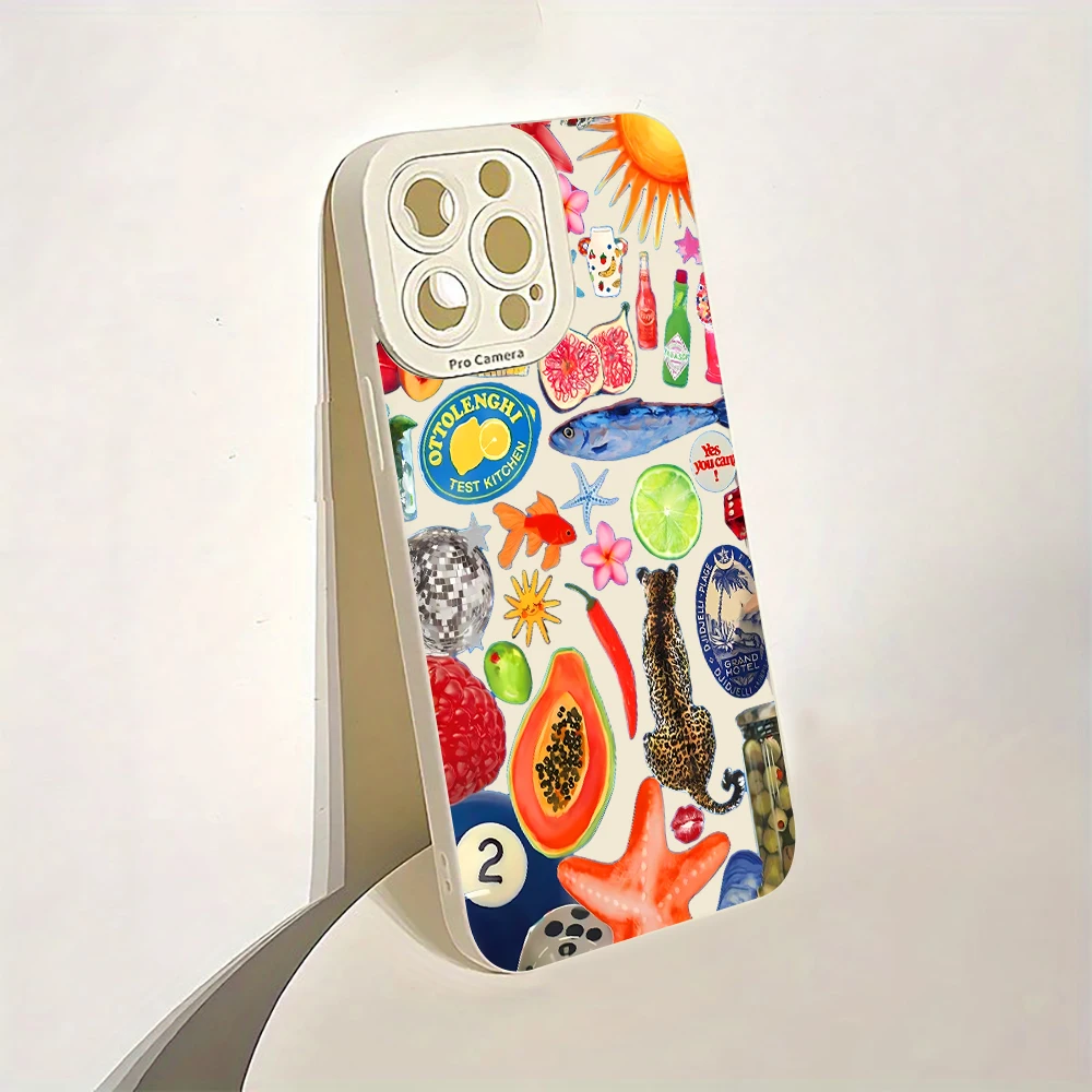 Trendige Handyhülle für Samsung Galaxy S26 S25 S24 S23 Ultra S22 S21Plus FE A57 A56 A55 A54 A53 A36 A35 A34 5G TPU-Cover – Detail 8