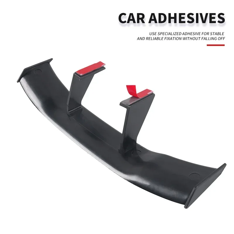 Carbon Look Car Rear Spoiler Mini Wings Small Model Decoration Accessories For N N LINE Elantra I30 I20 Veloster Fastback NX4 - view 4