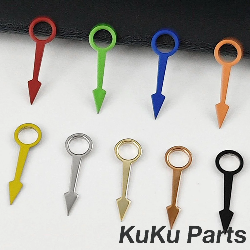 8.5MM Watch Hands NH34 Pointers GMT Hands For NH35 NH34A 4R34 Movement Mechanical Watch Accessories Parts NH34 GS No Luminous