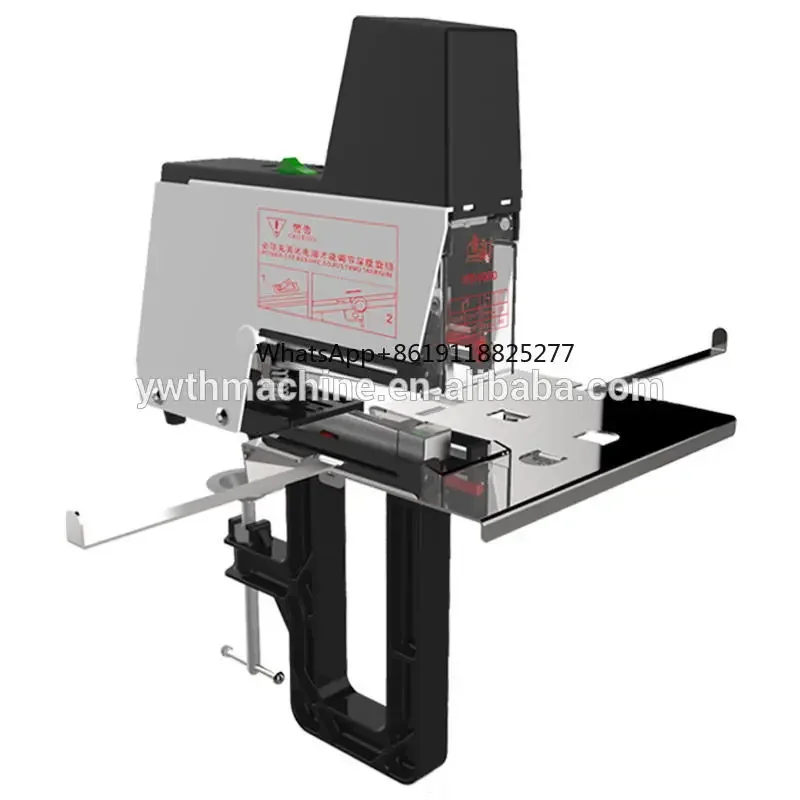 Electric A3 clamping table type stapler automatic flat saddle stapler