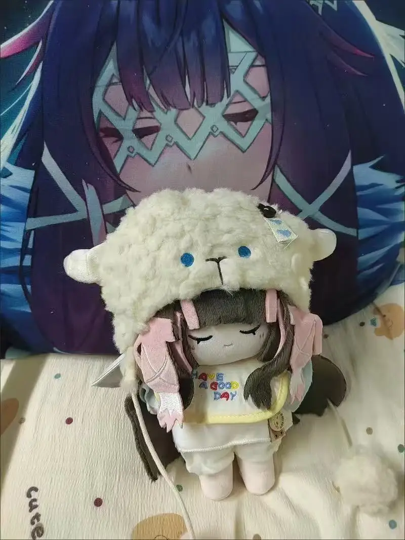 

20cm Game Genshin Impact Columbina Stuffed Anime Cotton Doll Cute Dress Up Plush Toys for Adults and Children to Collect a Gif