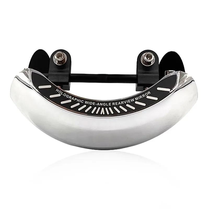 A48P-2X Motorcycle Rearview Mirror Rear View Mirror 180 Ultra Wide Angle Central Windscreen Mount For BMW R1200GS R1250GS