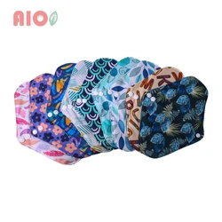 [AIO] S/M/L Washable Sanitary Napkin With Bamboo Charcoal Inner Cloth Menstrual Gasket Reusable Hygiene Pad for women Breathable