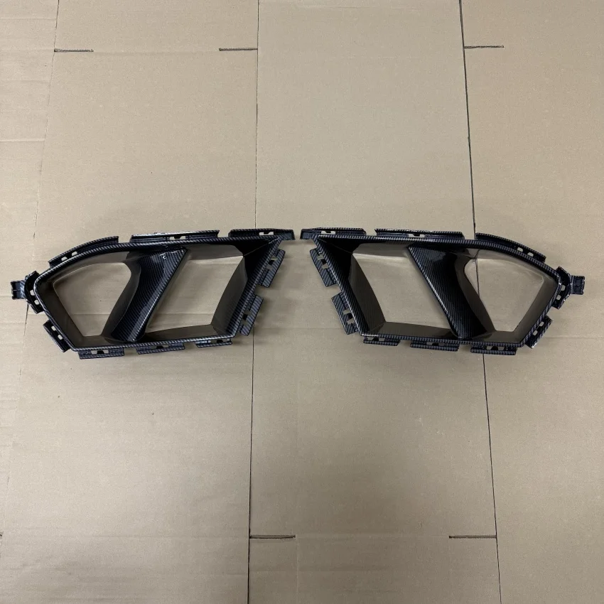 For BMW M3 M4 G80 G82 G83 2020-2024 Car Front Bumper Side Air Vent Trim Fog Light Lamp Hood Intake Frame Cover Grille Body Kits image 3