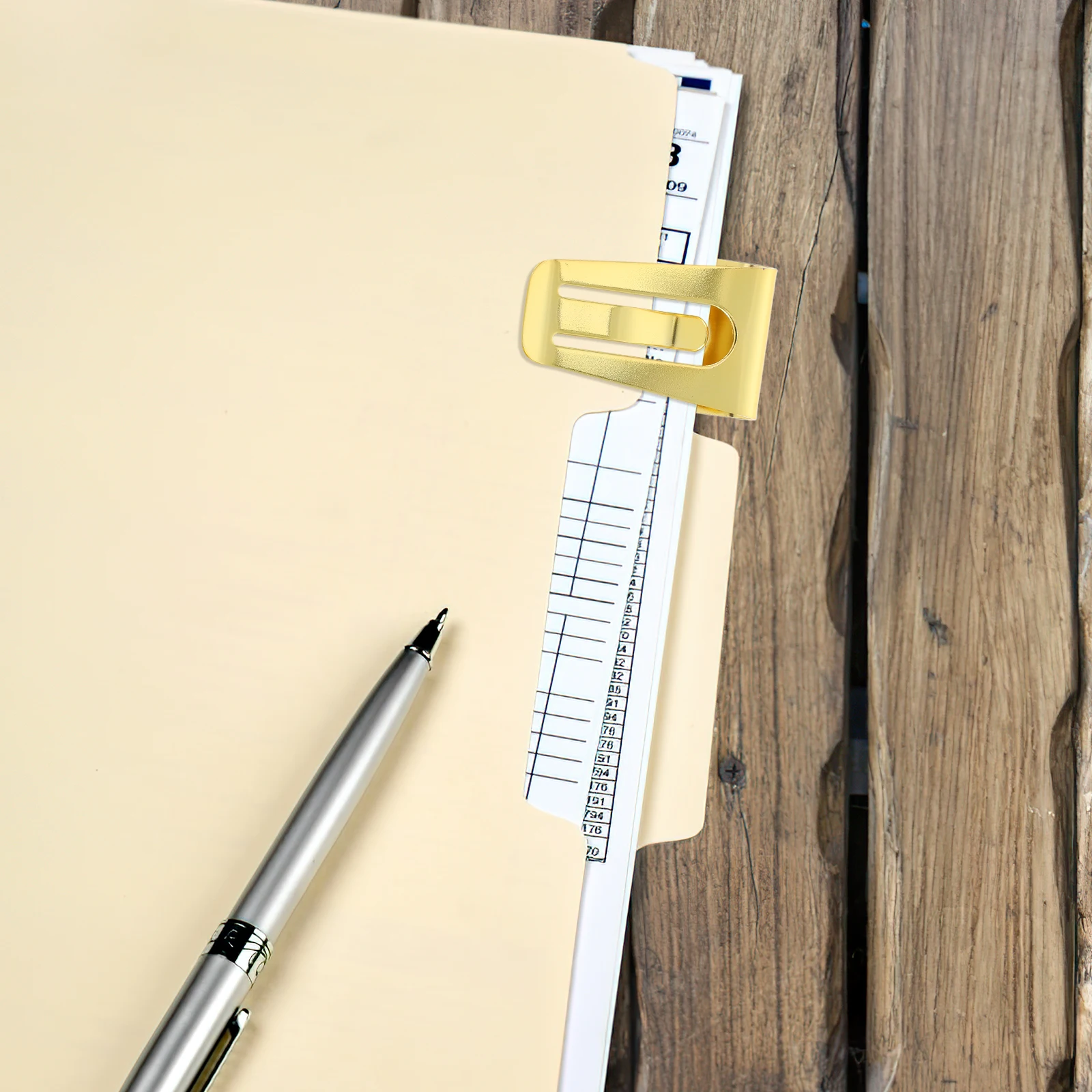 Stainless Steel Money Clip Multifunctional Wallet Clamp For Cash Card File Organizer Label Holder Office School Banknote Storage