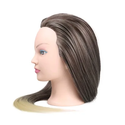 SHARONDS new colorful wig head doll disc haircut styling practice weaving model head haircut practice special head model