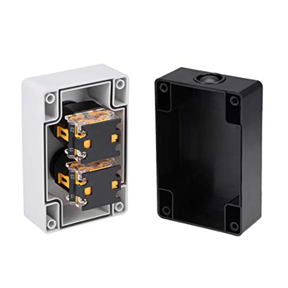 

Compact Electrical Control Box Circuit Breaker E-Stop Switch Control Box Compact Design Normally Closed Contact