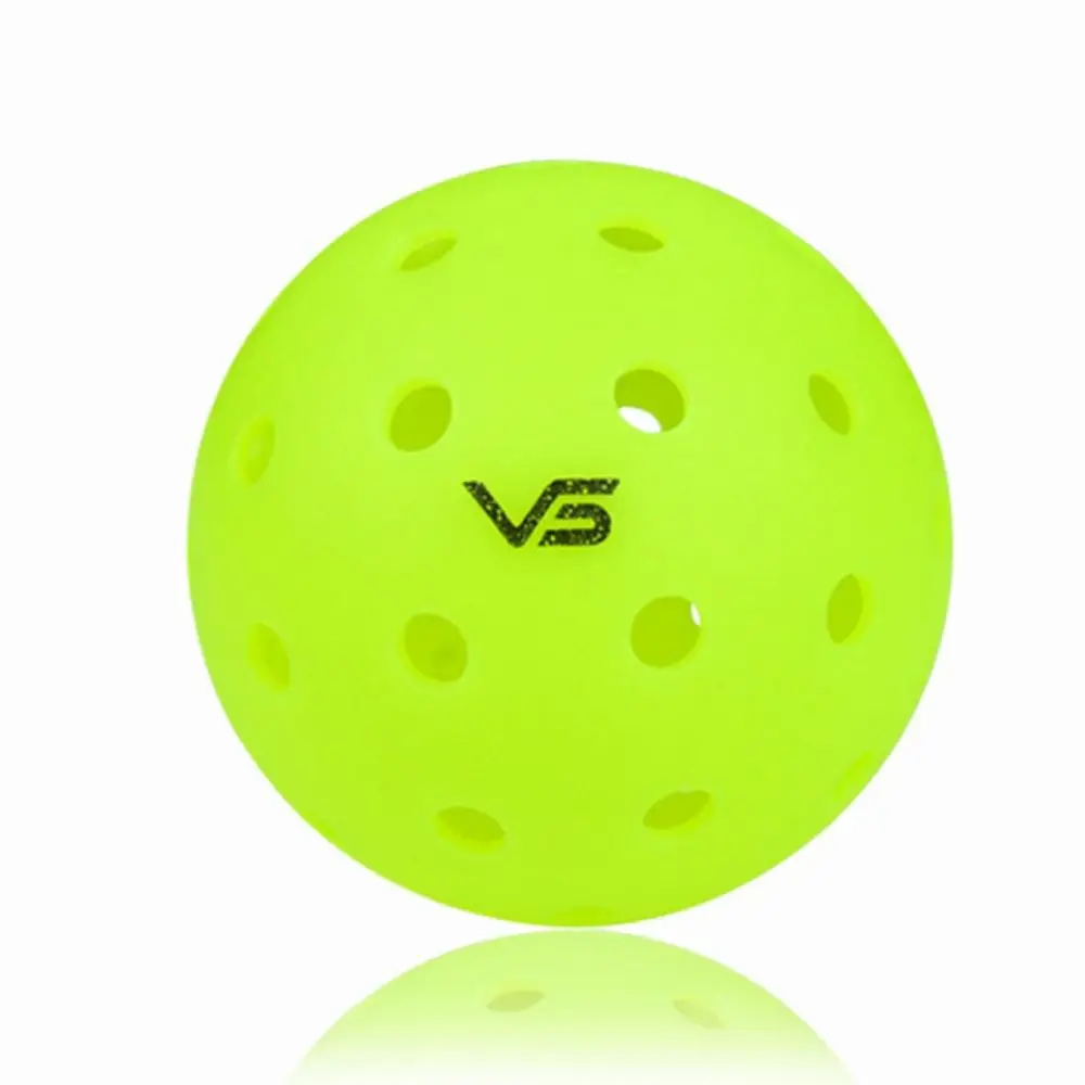 New 74MM Outdoor Pickleballs Durable Crack Resistant Training Pickleballs 40 Holes Competition Pickleballs Competition