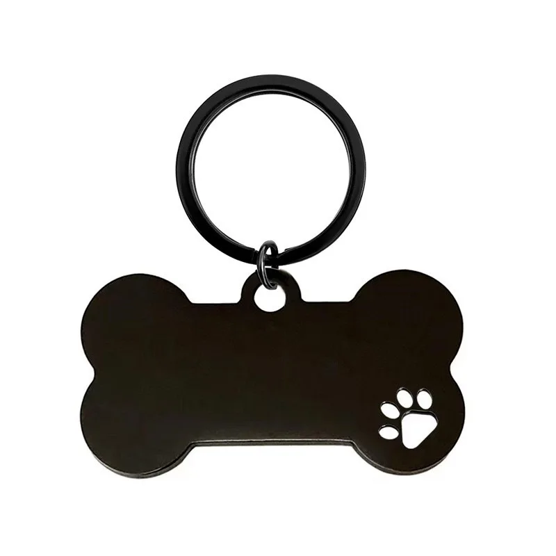 Niedliche personalisierte Hundemarken, maßgefertigte Haustier-Namensmarken, Katzen- und Hundenamensmarken, personalisierte Haustier-Identifikationsmarken aus Edelstahl – Detail 10