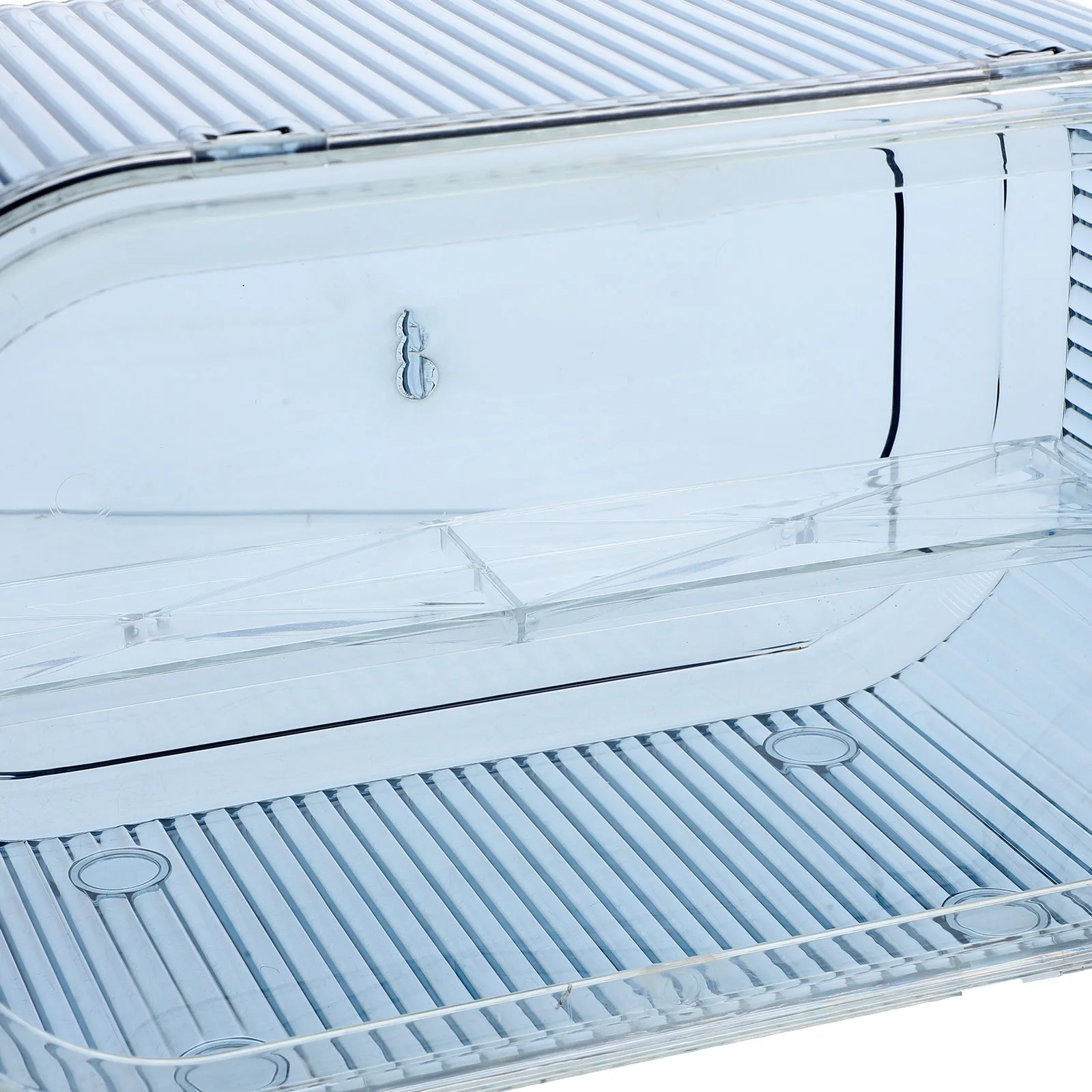 

Figurine Display Shelf Action Figure Case Storage Holder Boxes Blue Miniatures