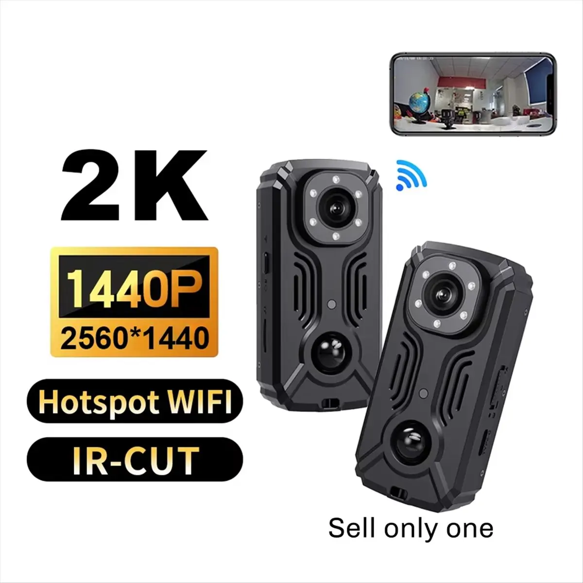 MD37-2K هوت سبوت واي فاي كاميرا صغيرة IR-CUT للرؤية الليلية DVR كاميرا فيديو مصغرة جيب الجسم كام PIR كاميرات الدراجة الرياضة DV #4