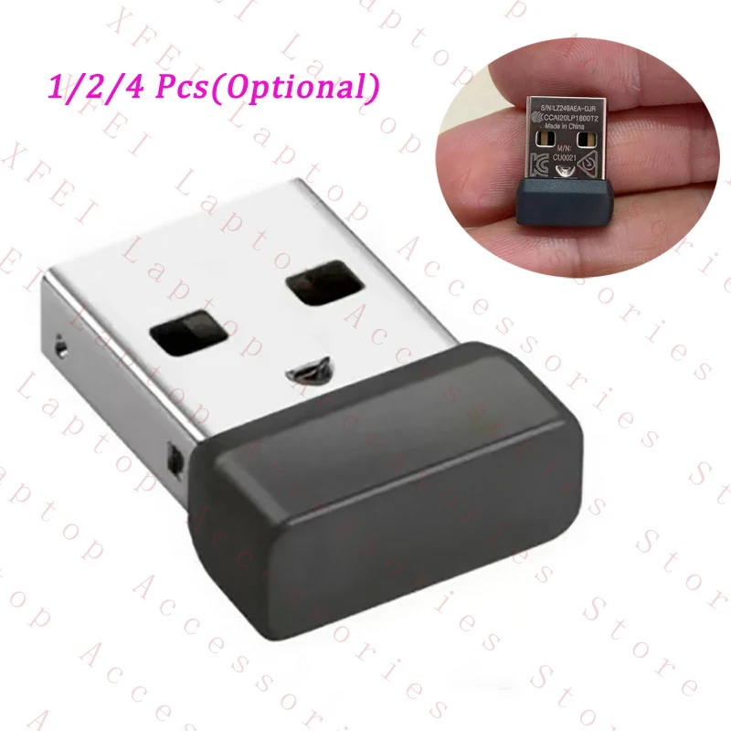 D  Original Wireless USB Receiver for Logitech Bolt Keyboard Mouse Accessories