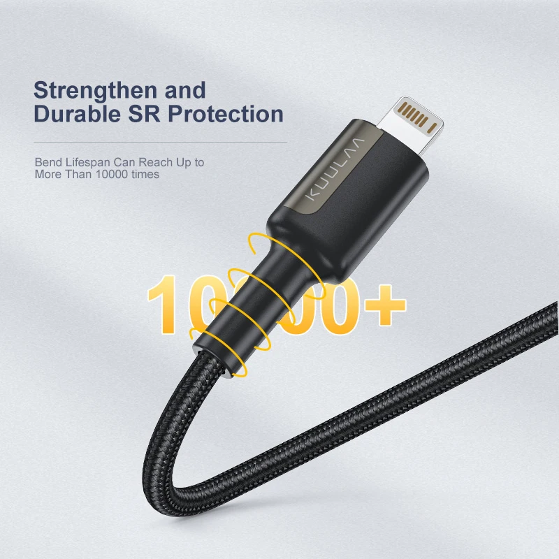 KUULAA 30W USB C Cable for iPhone 14 13 Pro Max Fast Charging PD Cable Type C Cable for iPhone 12 mini pro max cord