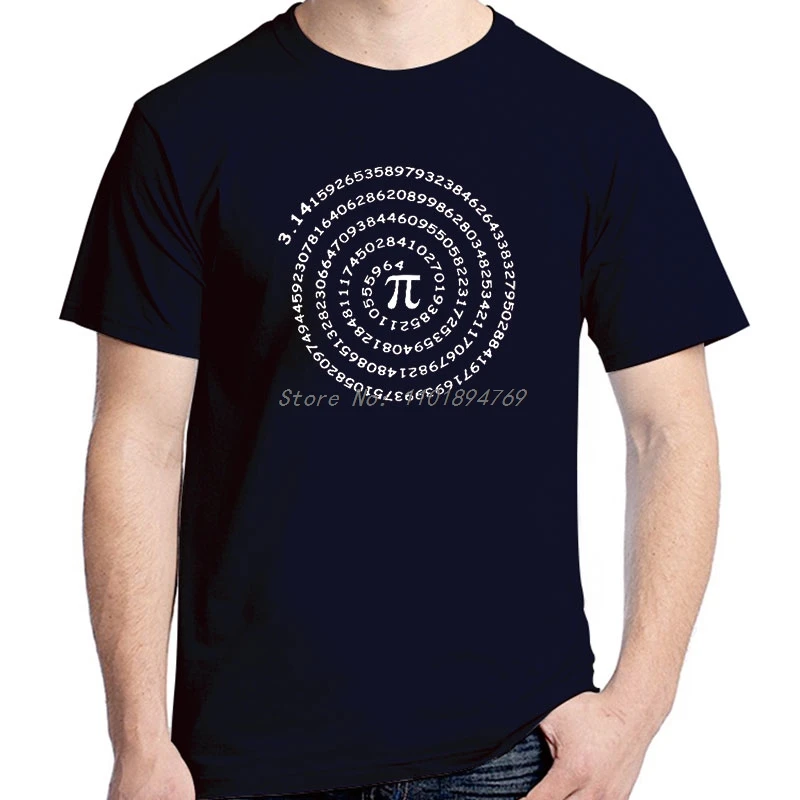 بي دوامة القطن تي شيرت الرياضيات بي يوم موضة الجرافيك تي شيرت الصيف القطن تي شيرتات قصيرة الاكمام جديد في بلايز وتي شيرت