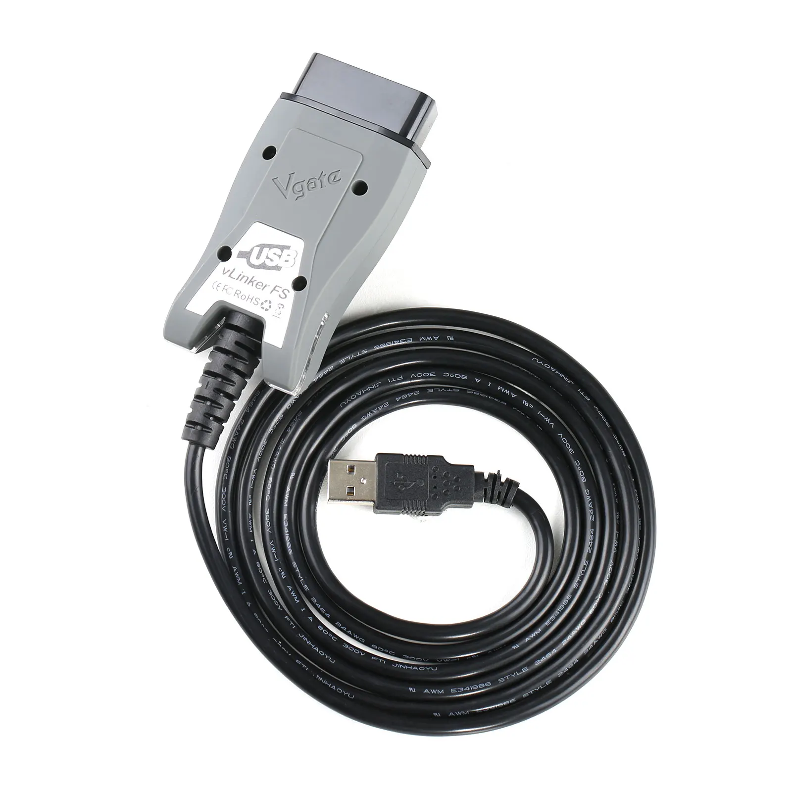 Vgate vLinker FS ELM327 USB Scan MS-CAN/HS-CAN أدوات التشخيص الماسحات الضوئية للسيارات لفورد/مازدا HS/MS-CAN ELM327 #4