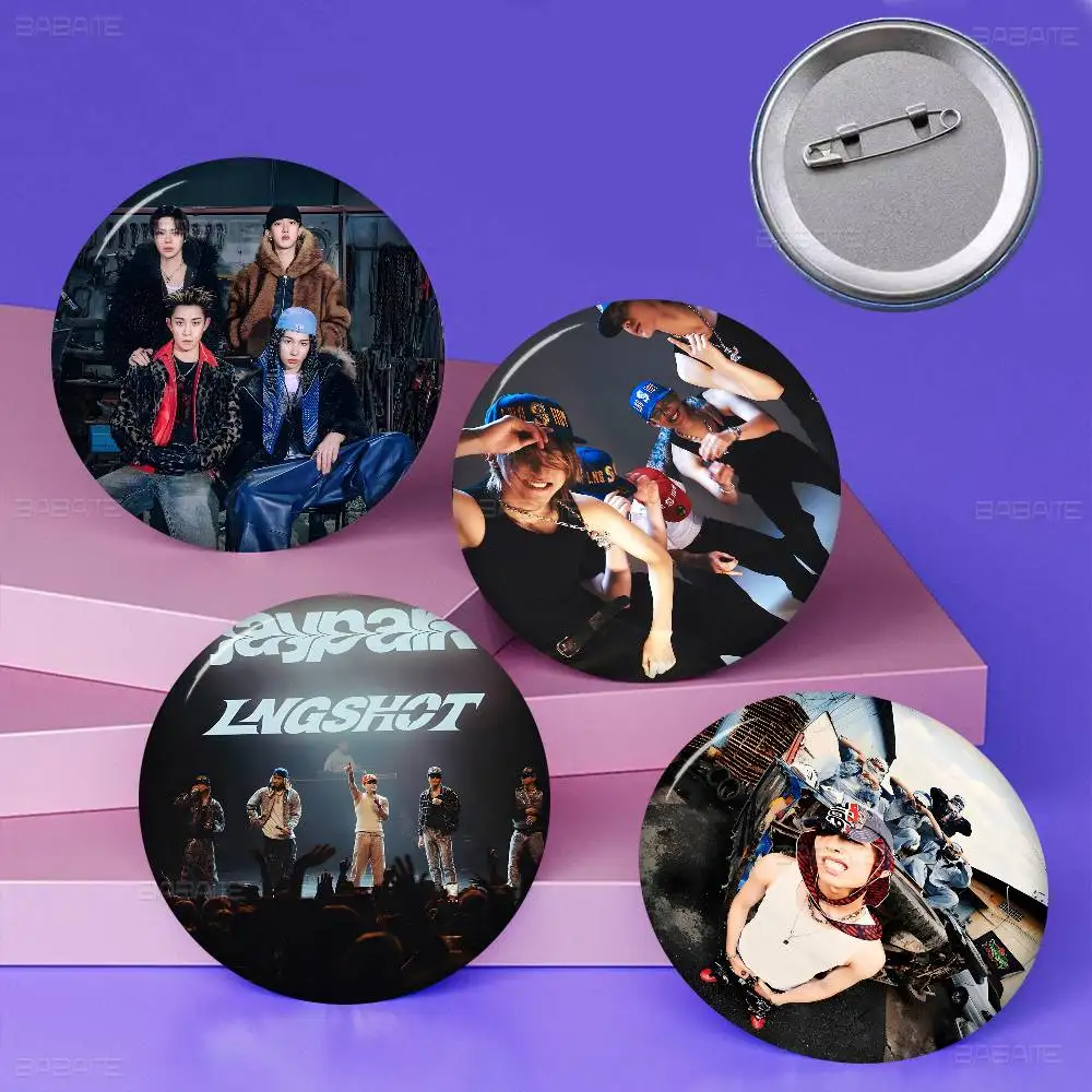Korea L-l-lNGSHOT cool Movie 58mm Handmade Brooch Cartoon Cosplay Badge on Backpack Jewelry Accessories Gifts