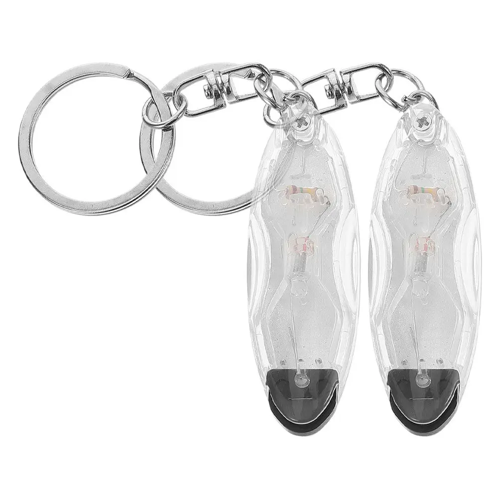 2Pcs Winter Anti-Static Keychain Tool for Car Door Handle Body Shock Prevention Portable Static Remover Resin Key Ring