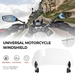 For Benelli TRK502X TRK251X TRK702X TRK 251 702 800 502 X Universal Motorcycle Sport Windshield Viser Visor Deflector WindScreen
