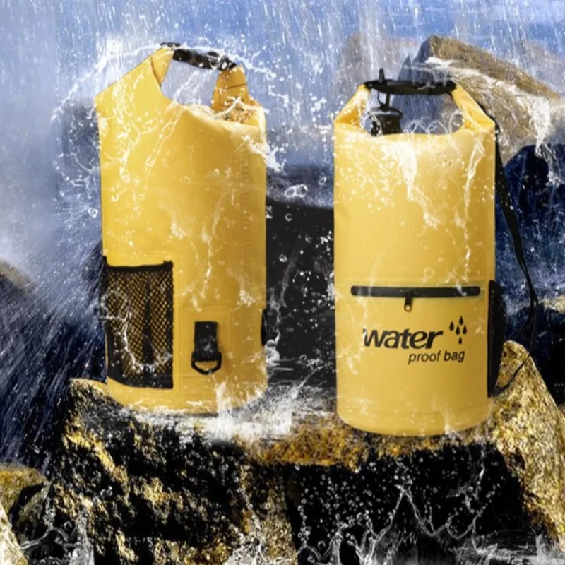 

Водонепроницаемая сухая сумка 10 л/20 л, ручная сумка-ведро, водонепроницаемая сумка, сумка для плавания для пляжного дрейфа, уличный рюкзак
